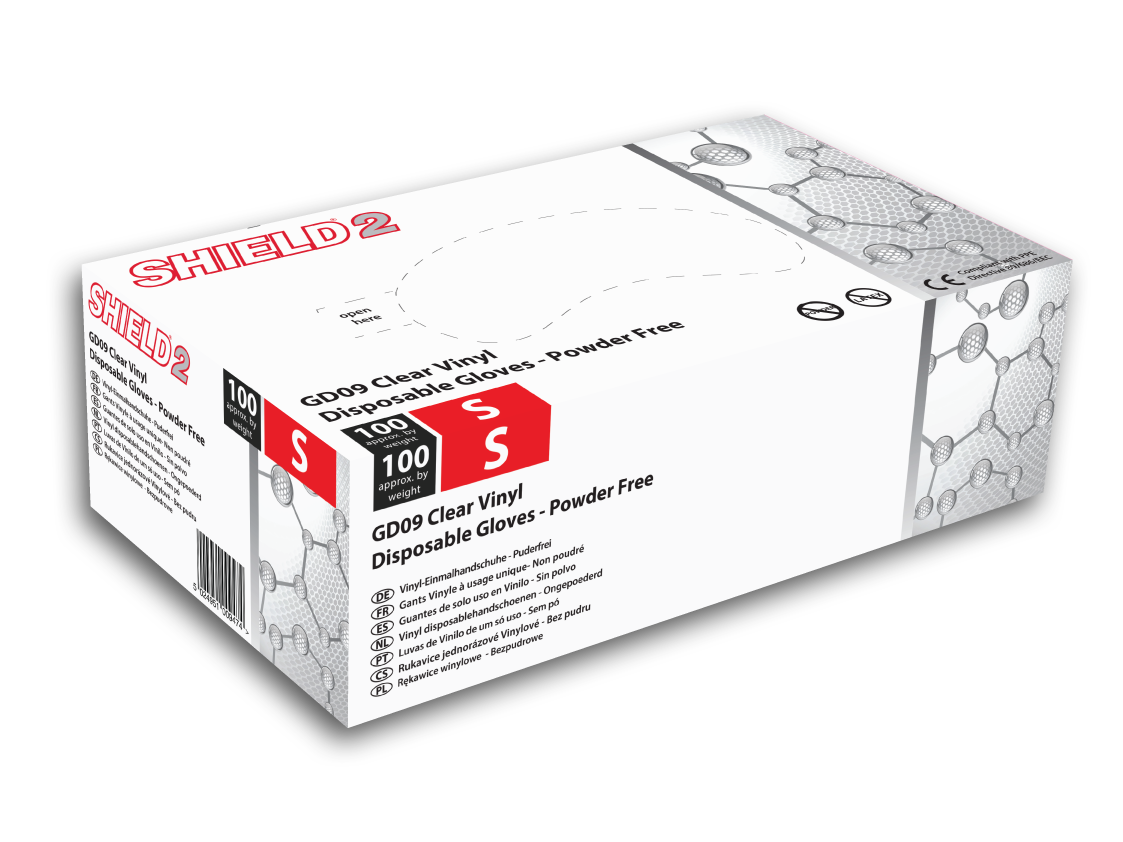 Clear Vinyl Powder Free Gloves Essex Supplies