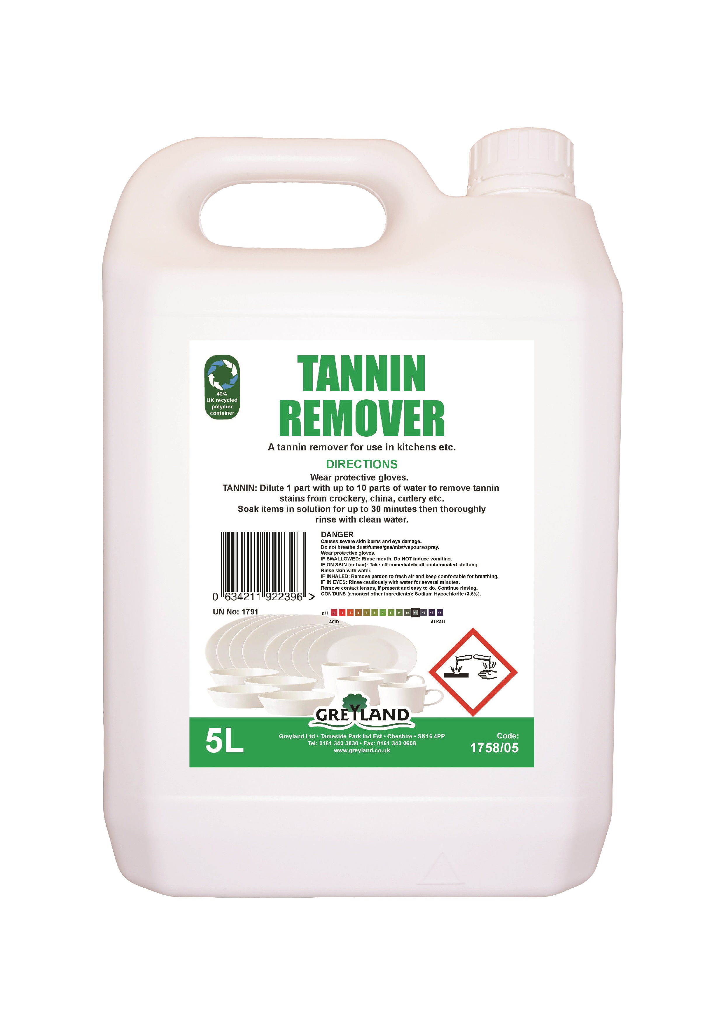 Tannin Remover 5ltr Essex Supplies