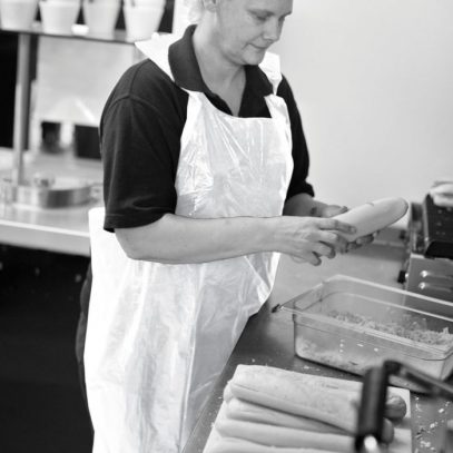 A2 White Aprons Flat Action