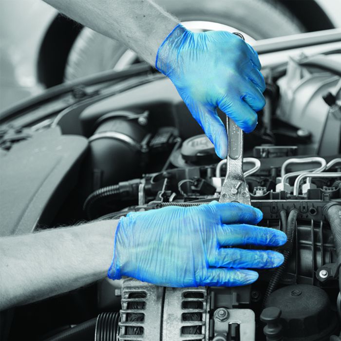 GD13 Blue Glove Action