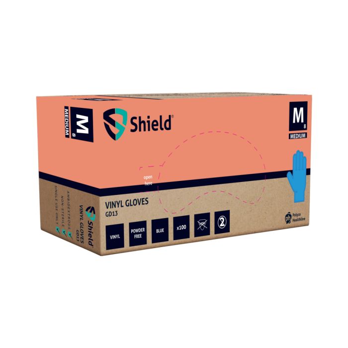 GD13 Blue Glove Box