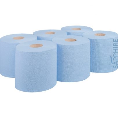 Sapphire Blue Centrefeed Image 2ply
