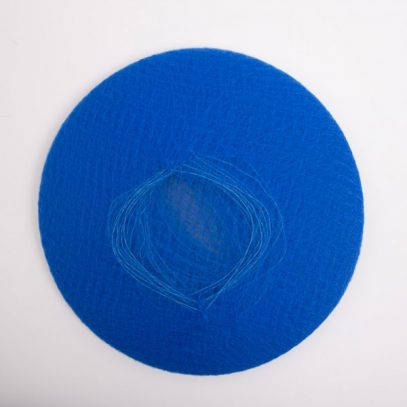 Blue hair net Blue hair net