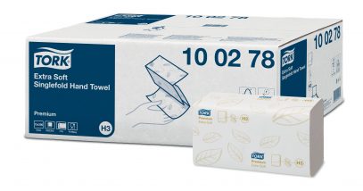 100278 – Tork Extra Soft Singlefold Hand Towel Premium 100278 – Tork Extra Soft Singlefold Hand Towel Premium