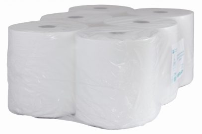 PAP_367 White roll towels – pack