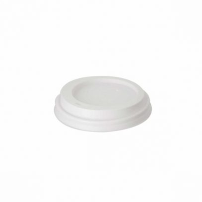 8oz white cup lid – GOP075