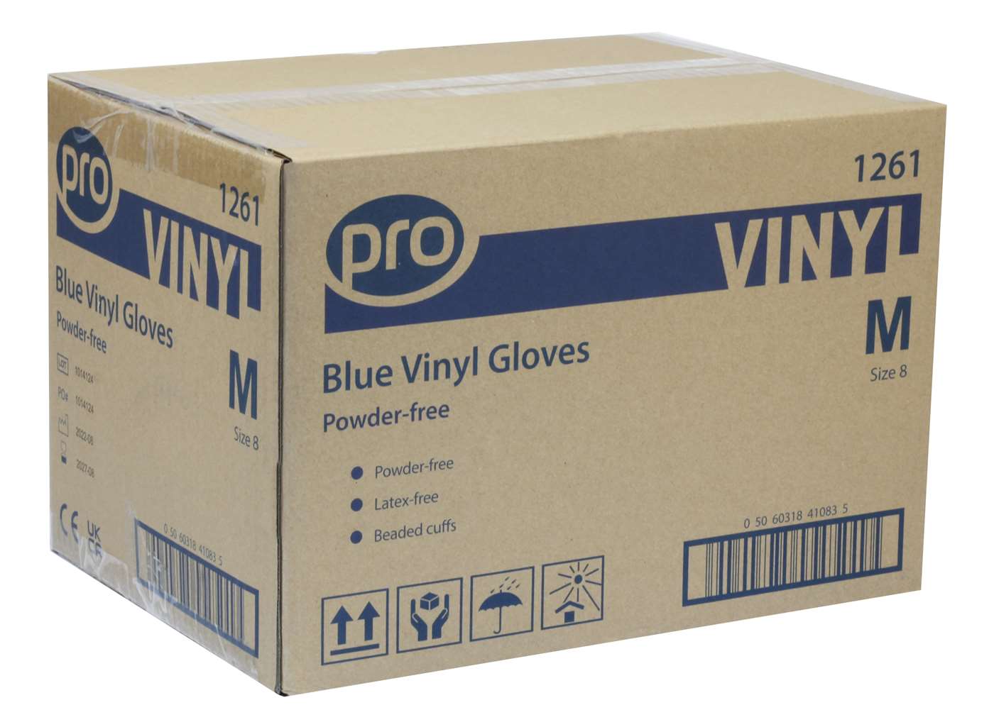 blue vinyl case